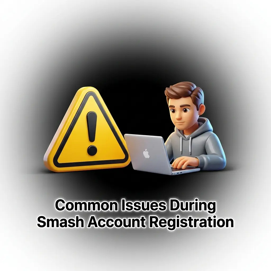 Smash account registration issues including email errors, KYC upload failures, and account suspension solutions