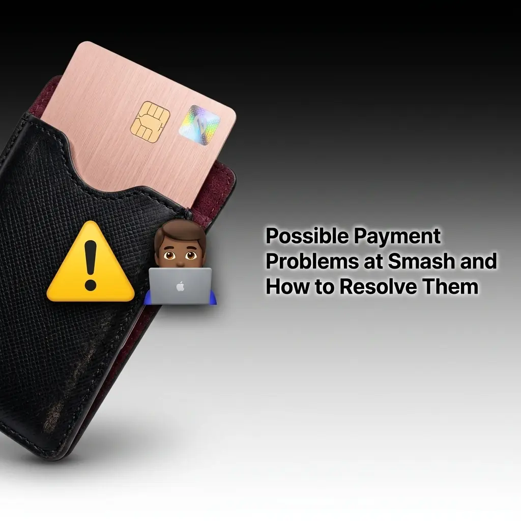 Common payment problems at Smash Casino for UK players, including declined deposits, delayed withdrawals, and crypto issues