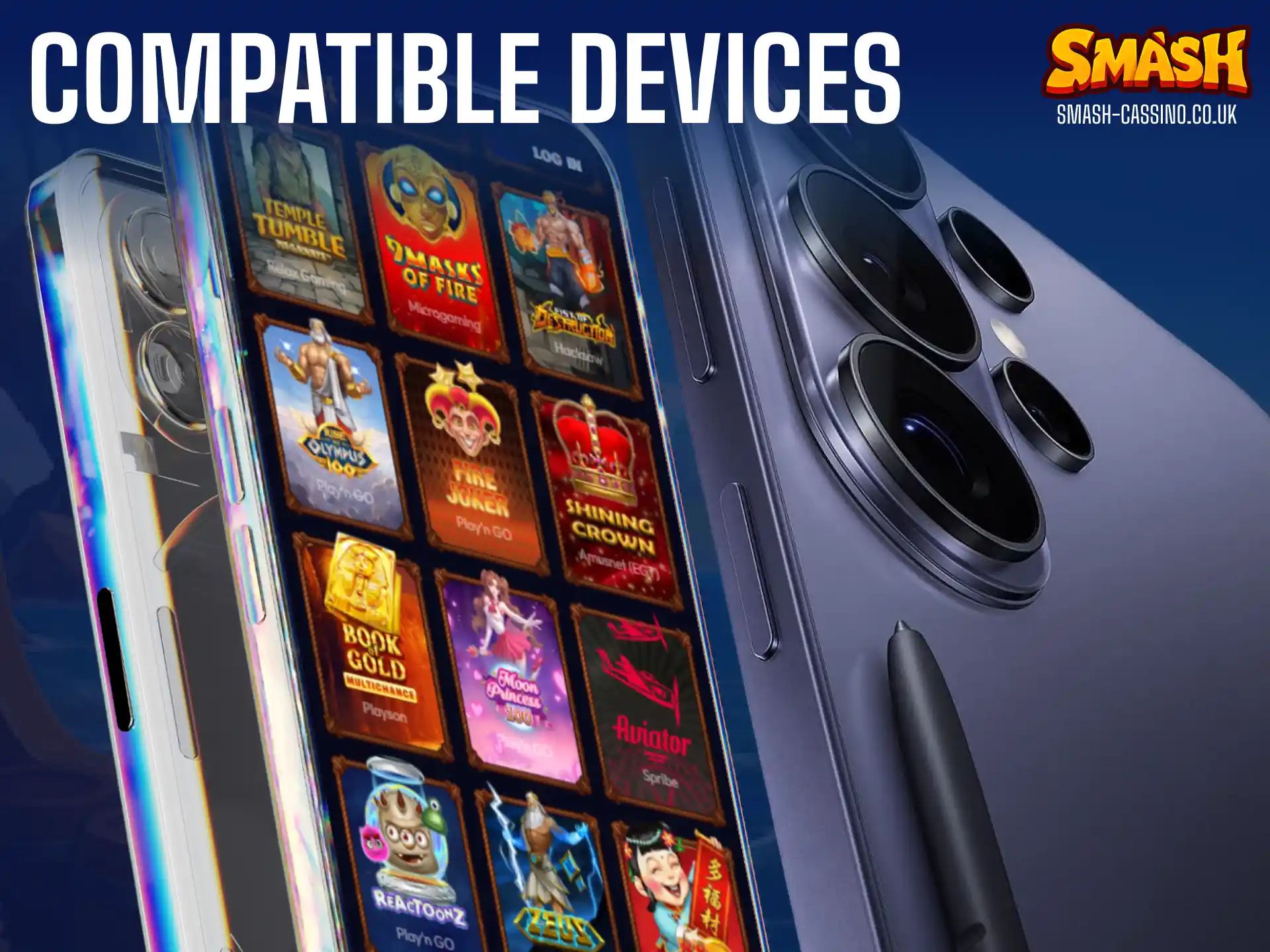 Check the list of compatible Android mobile devices and smartphones for running the Smash PWA.