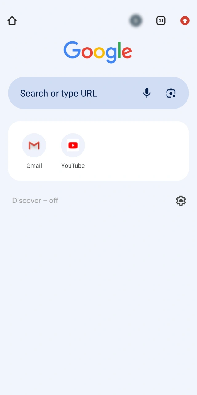 Launch the Google Chrome browser on your Android mobile device to start installing the PWA.