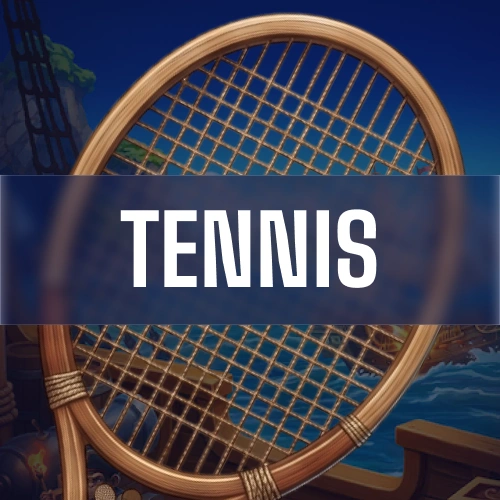 Place live or pre-match wagers on major global tennis tournaments on Smash.