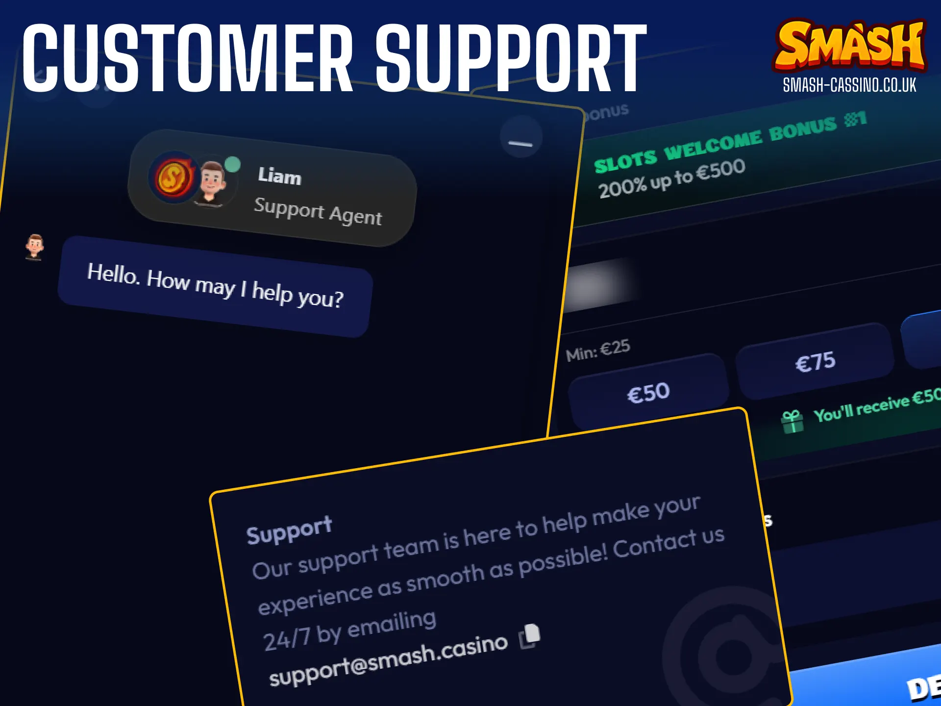 Get in touch with the official Smash customer support team for assistance in the UK.