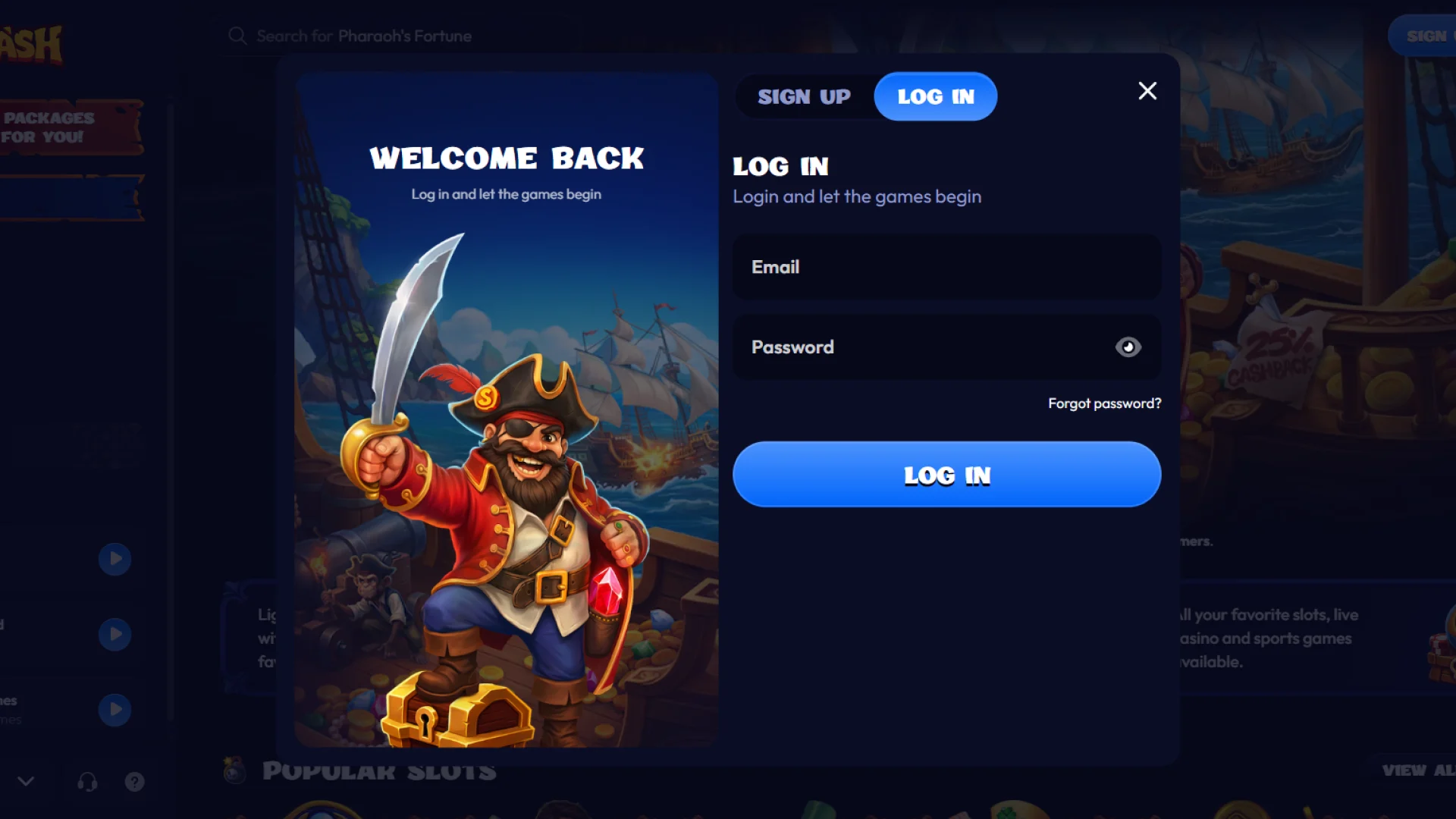 Access the secure account login page on Smash United Kingdom.